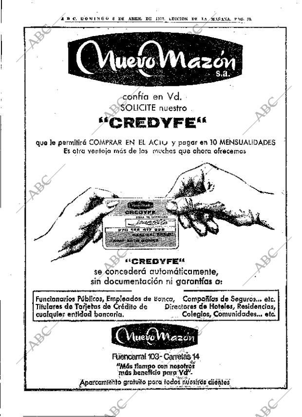 ABC MADRID 08-04-1973 página 30