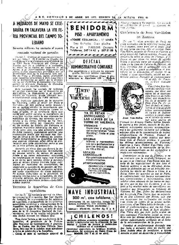 ABC MADRID 08-04-1973 página 40