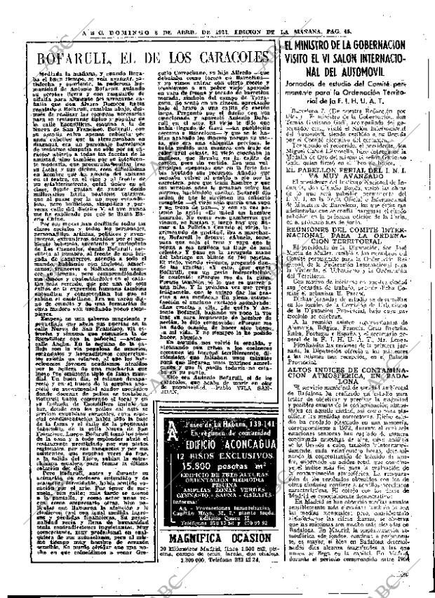 ABC MADRID 08-04-1973 página 45