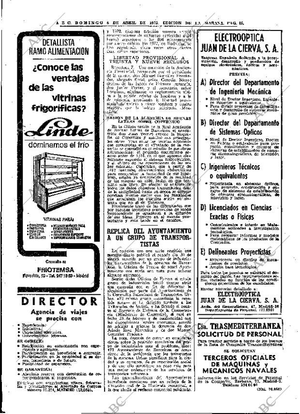 ABC MADRID 08-04-1973 página 46