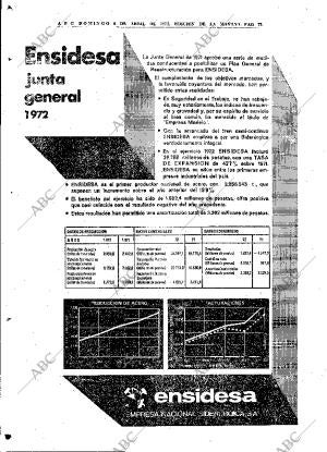 ABC MADRID 08-04-1973 página 72