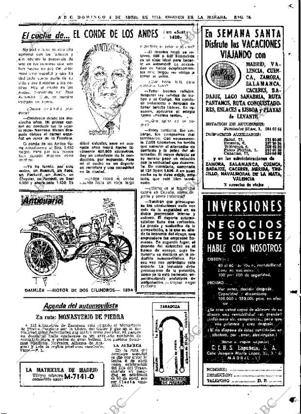ABC MADRID 08-04-1973 página 75