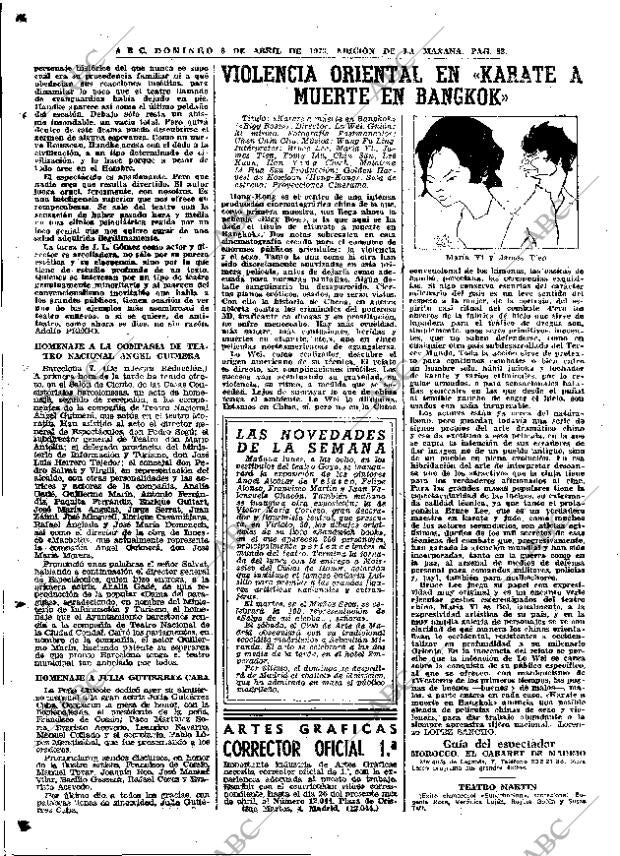 ABC MADRID 08-04-1973 página 82