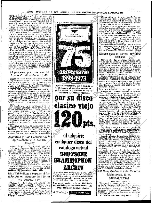 ABC SEVILLA 12-04-1973 página 105