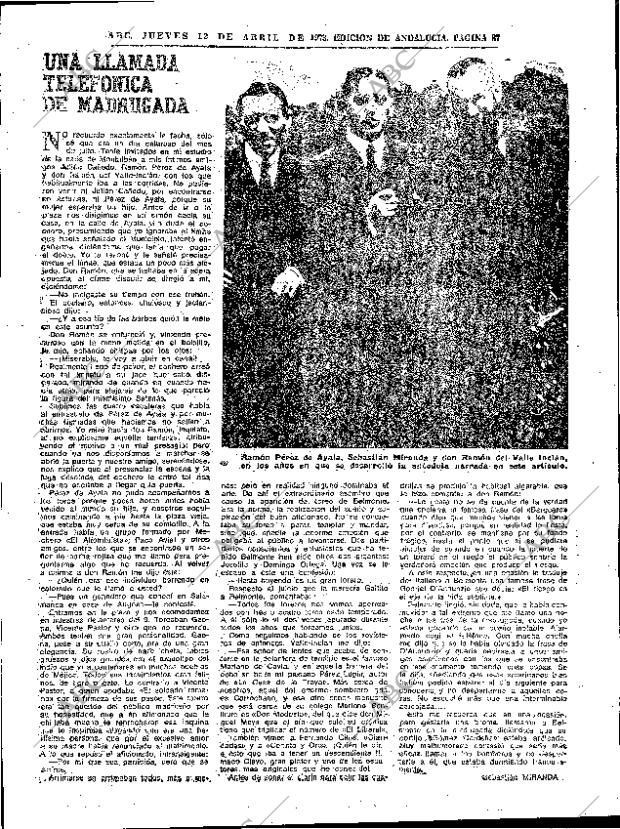 ABC SEVILLA 12-04-1973 página 87