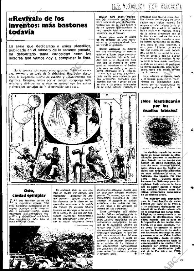 BLANCO Y NEGRO MADRID 14-04-1973 página 75