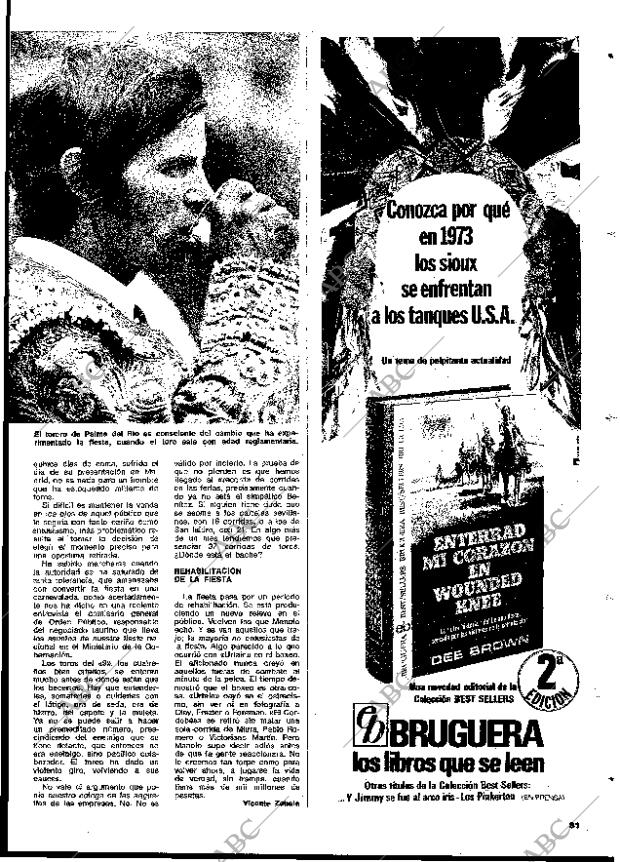 BLANCO Y NEGRO MADRID 14-04-1973 página 81