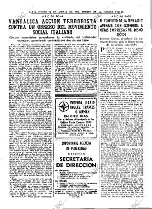 ABC MADRID 19-04-1973 página 21