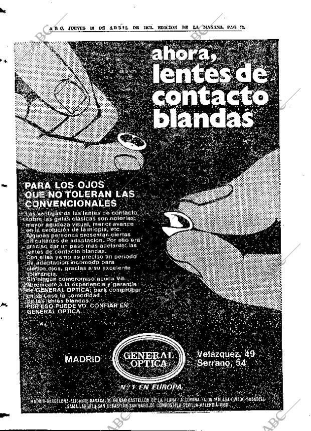 ABC MADRID 19-04-1973 página 52