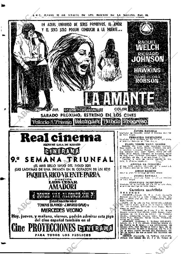 ABC MADRID 19-04-1973 página 66