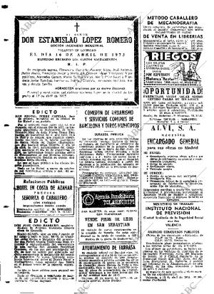 ABC MADRID 19-04-1973 página 84