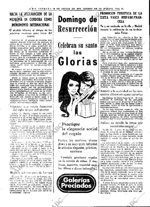 ABC MADRID 20-04-1973 página 33