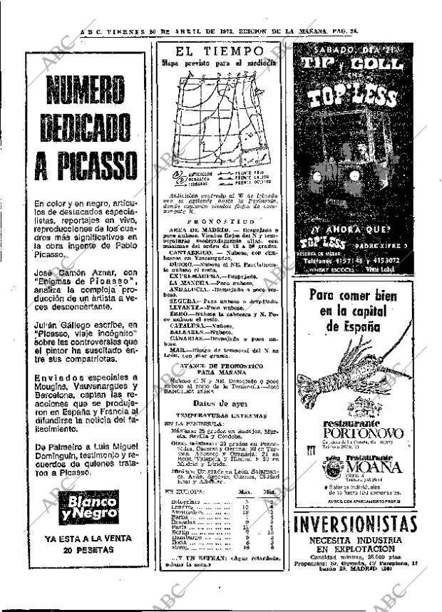 ABC MADRID 20-04-1973 página 34