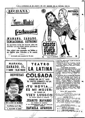 ABC MADRID 20-04-1973 página 61