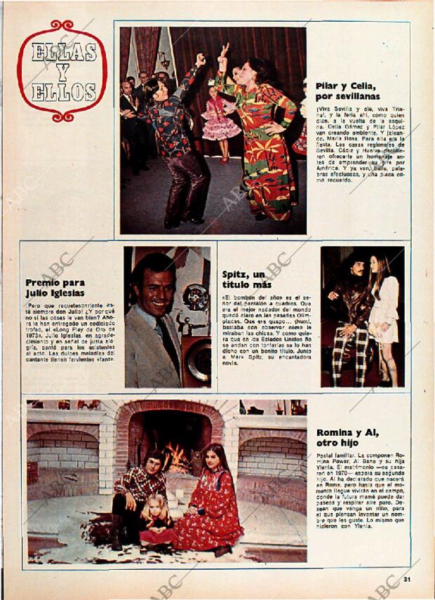 BLANCO Y NEGRO MADRID 21-04-1973 página 31