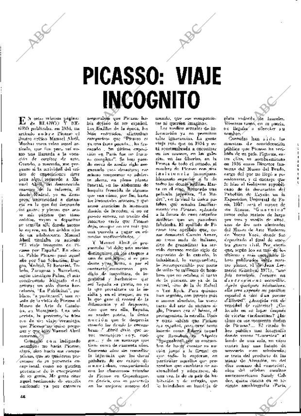 BLANCO Y NEGRO MADRID 21-04-1973 página 46