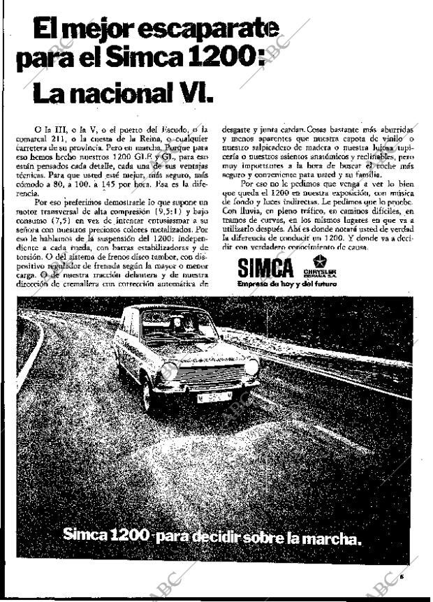 BLANCO Y NEGRO MADRID 21-04-1973 página 5