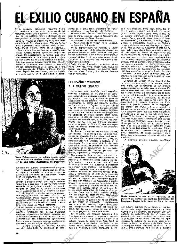 BLANCO Y NEGRO MADRID 21-04-1973 página 64