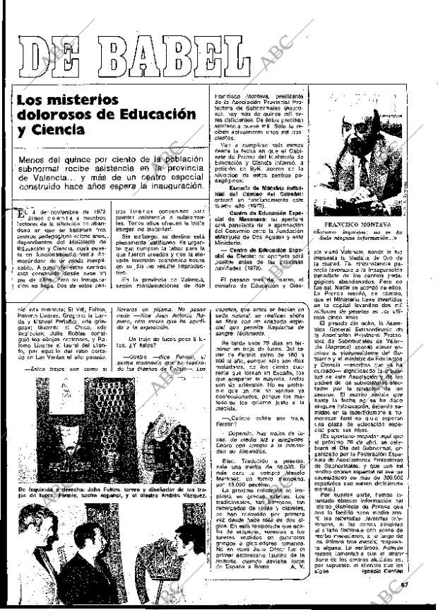 BLANCO Y NEGRO MADRID 21-04-1973 página 67