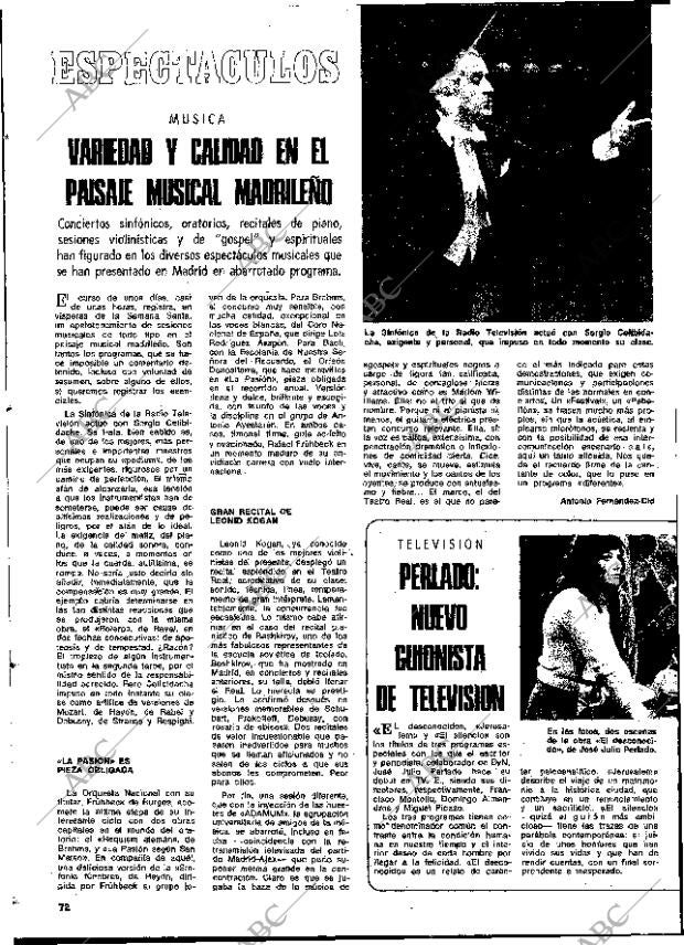 BLANCO Y NEGRO MADRID 21-04-1973 página 72
