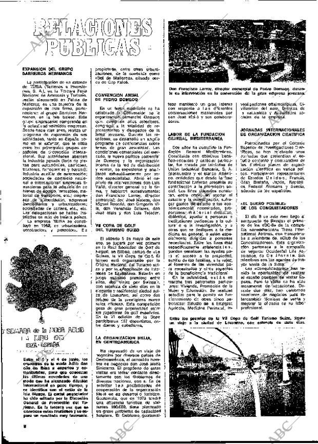 BLANCO Y NEGRO MADRID 21-04-1973 página 8