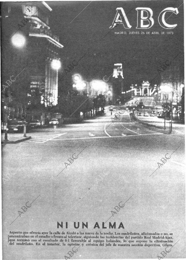 ABC MADRID 26-04-1973 página 1