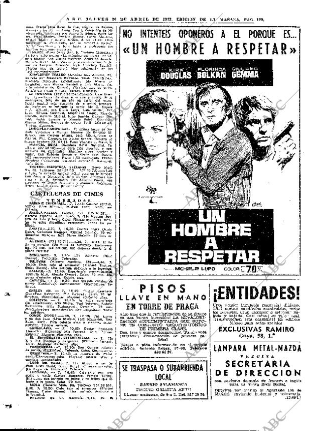 ABC MADRID 26-04-1973 página 100