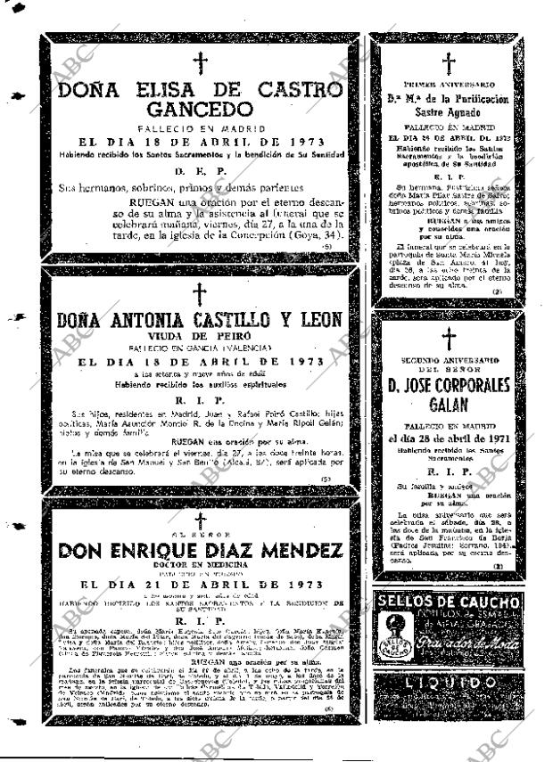 ABC MADRID 26-04-1973 página 120