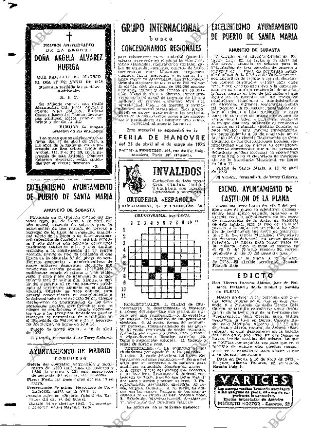 ABC MADRID 26-04-1973 página 122