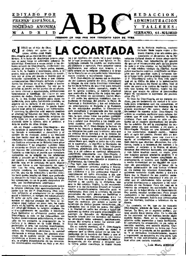 ABC MADRID 26-04-1973 página 3