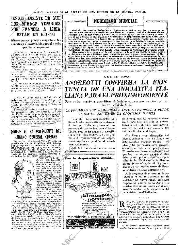 ABC MADRID 26-04-1973 página 37