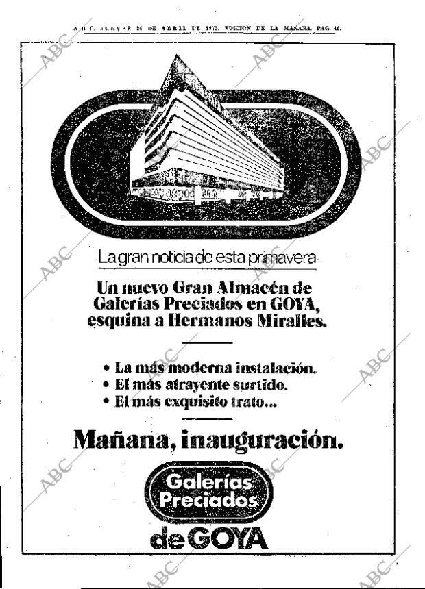 ABC MADRID 26-04-1973 página 46