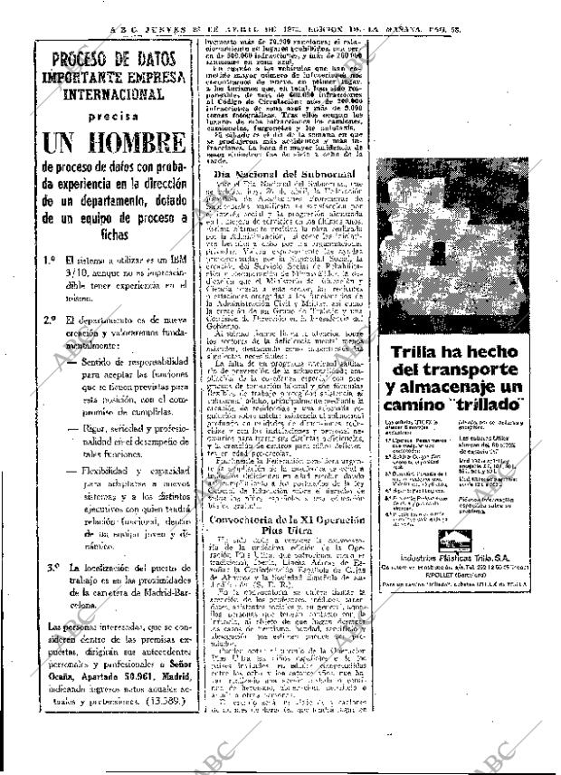 ABC MADRID 26-04-1973 página 58