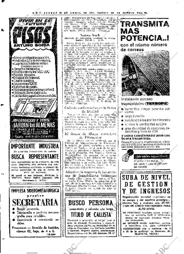 ABC MADRID 26-04-1973 página 80