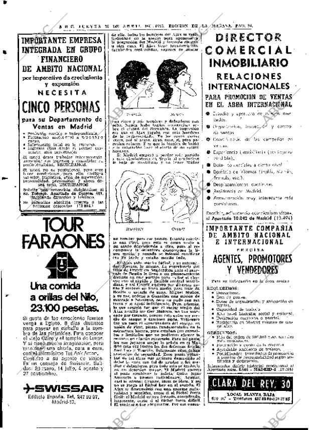 ABC MADRID 26-04-1973 página 84