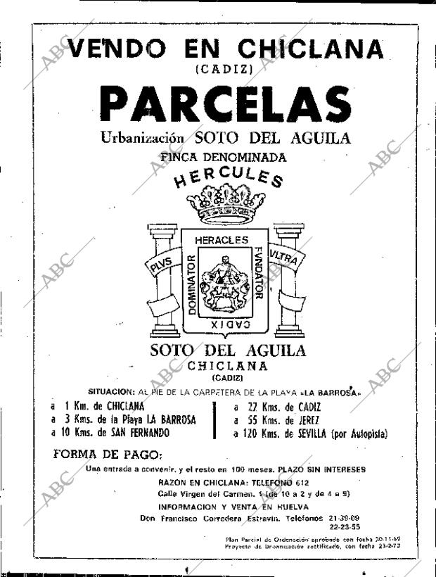 ABC SEVILLA 29-04-1973 página 16