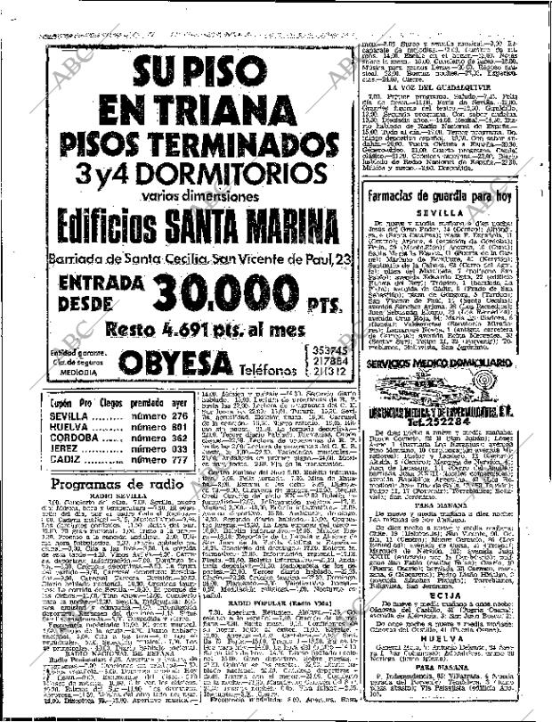 ABC SEVILLA 29-04-1973 página 74