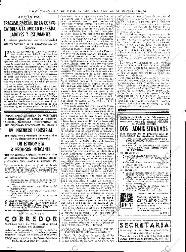 ABC MADRID 01-05-1973 página 24