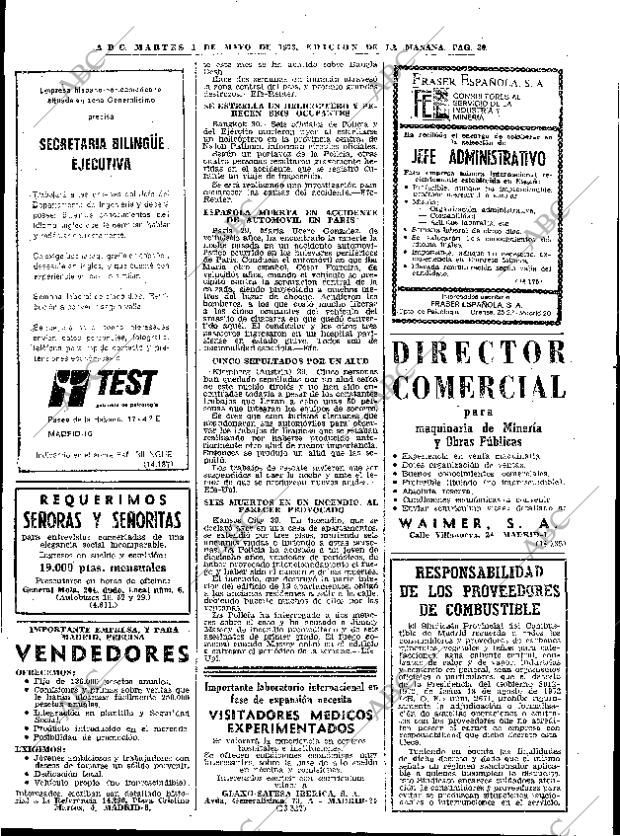 ABC MADRID 01-05-1973 página 30