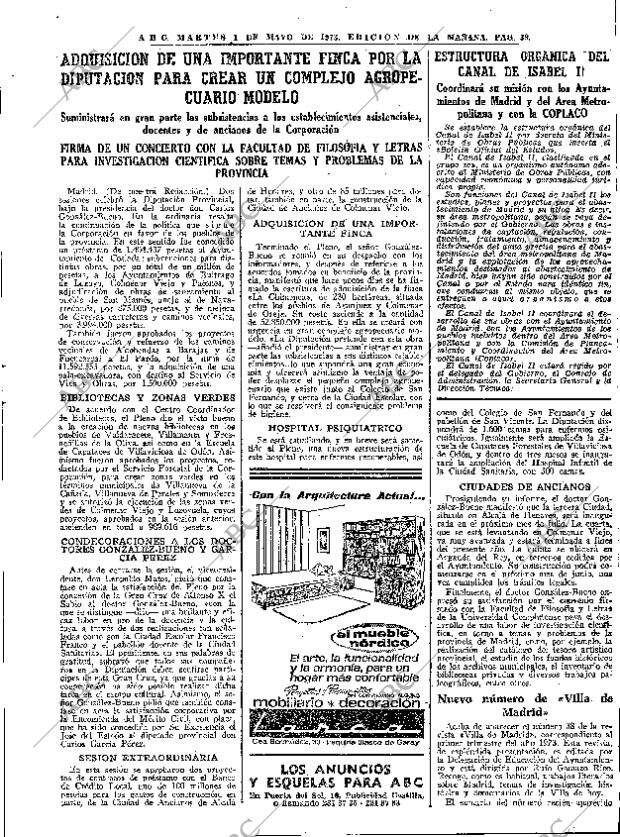 ABC MADRID 01-05-1973 página 39