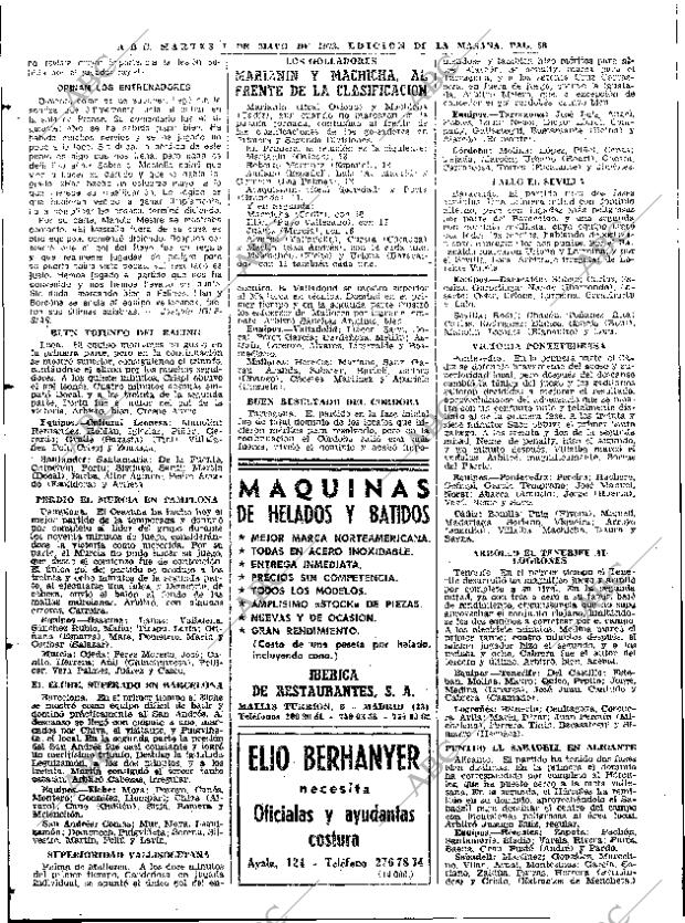 ABC MADRID 01-05-1973 página 58