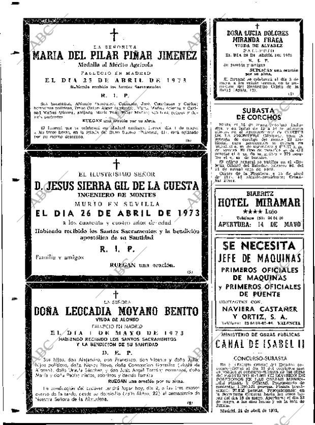 ABC MADRID 02-05-1973 página 122