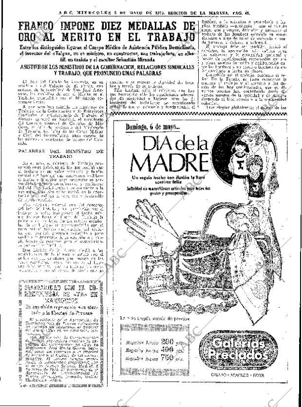 ABC MADRID 02-05-1973 página 41