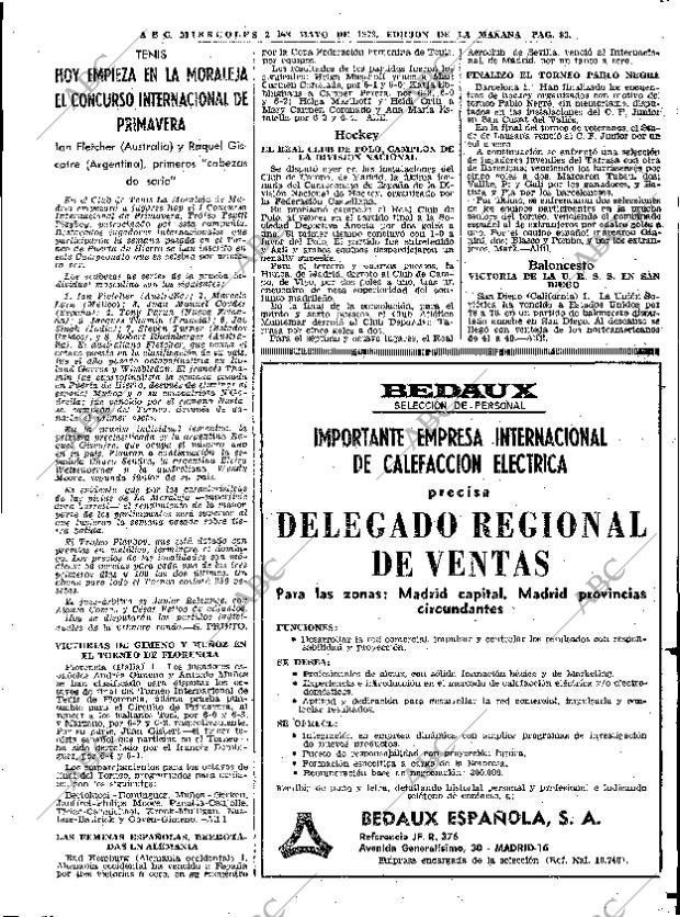 ABC MADRID 02-05-1973 página 83