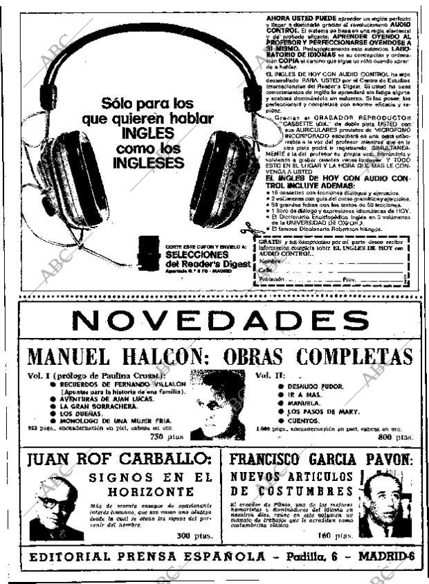 ABC MADRID 06-05-1973 página 166