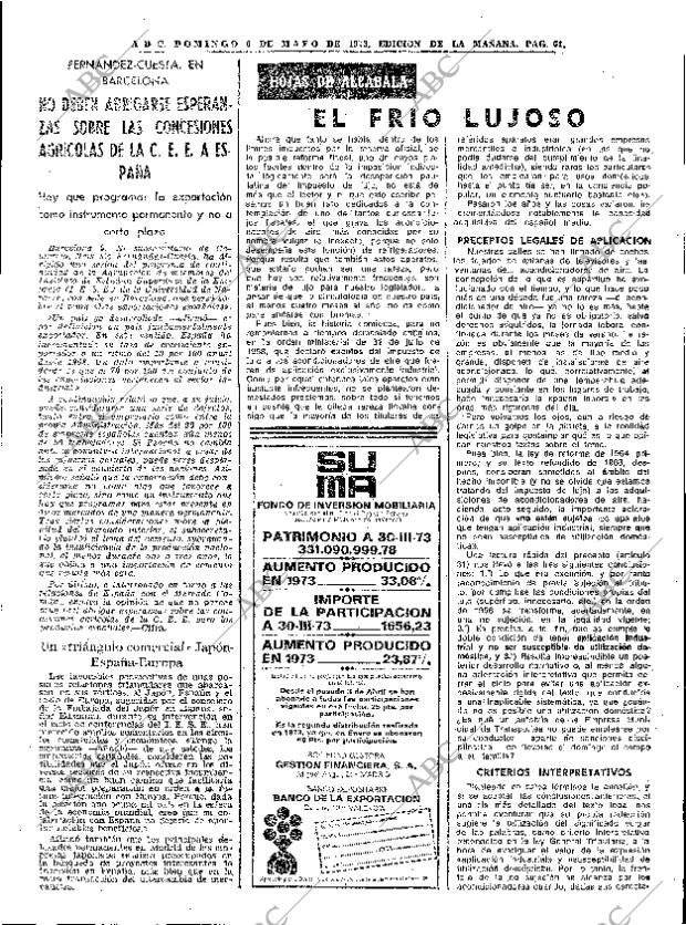 ABC MADRID 06-05-1973 página 61