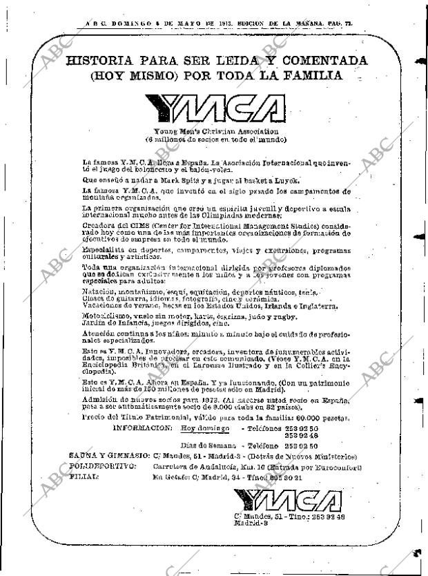 ABC MADRID 06-05-1973 página 77