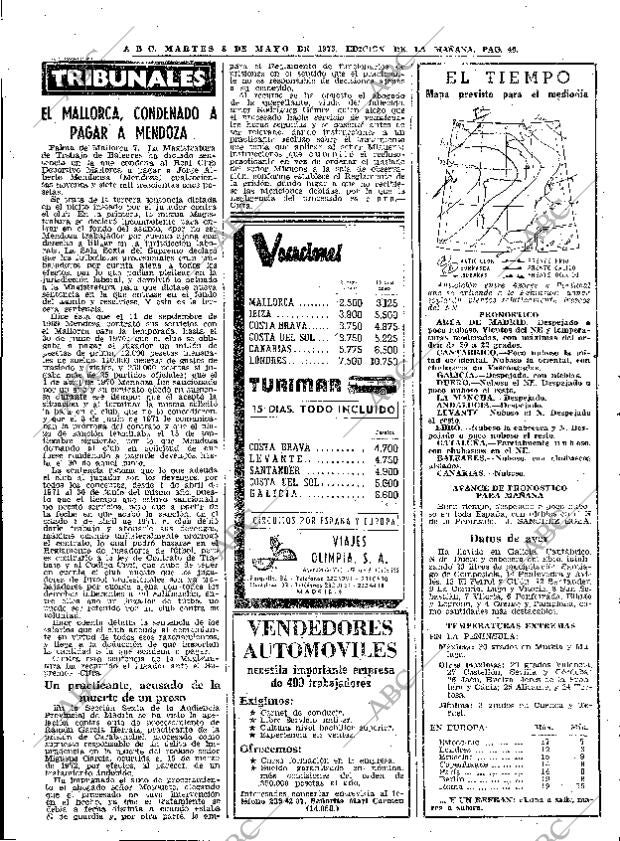 ABC MADRID 08-05-1973 página 40