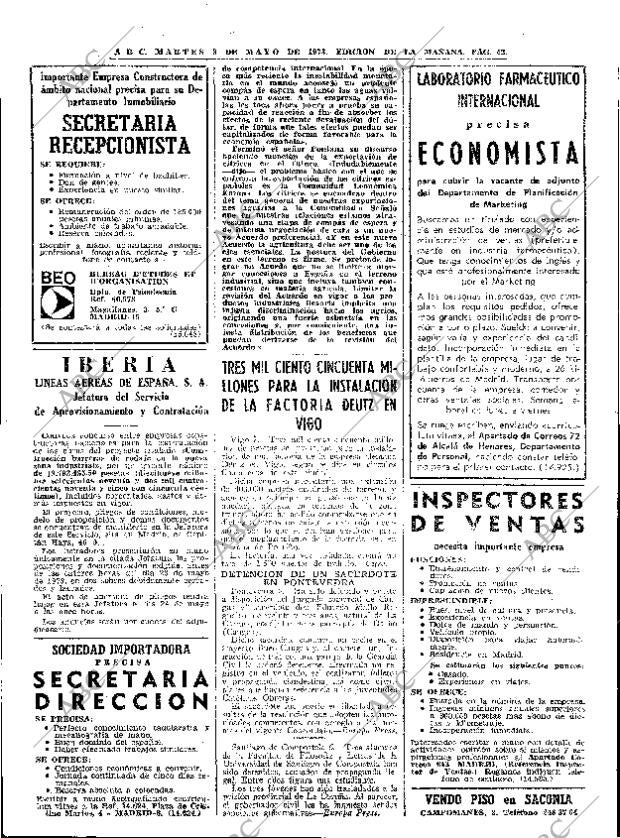 ABC MADRID 08-05-1973 página 42
