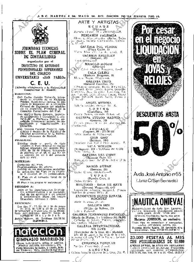 ABC MADRID 08-05-1973 página 54